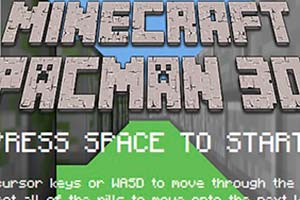 Minecraft PacMan 3D