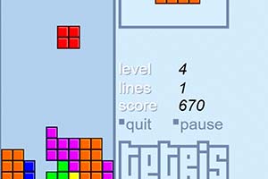 Tetris flash